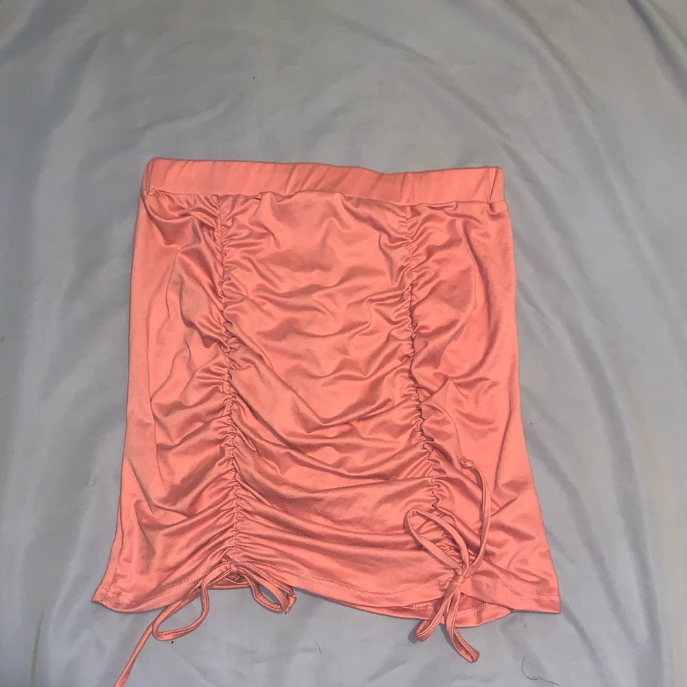Rainbow Larger pink skirt